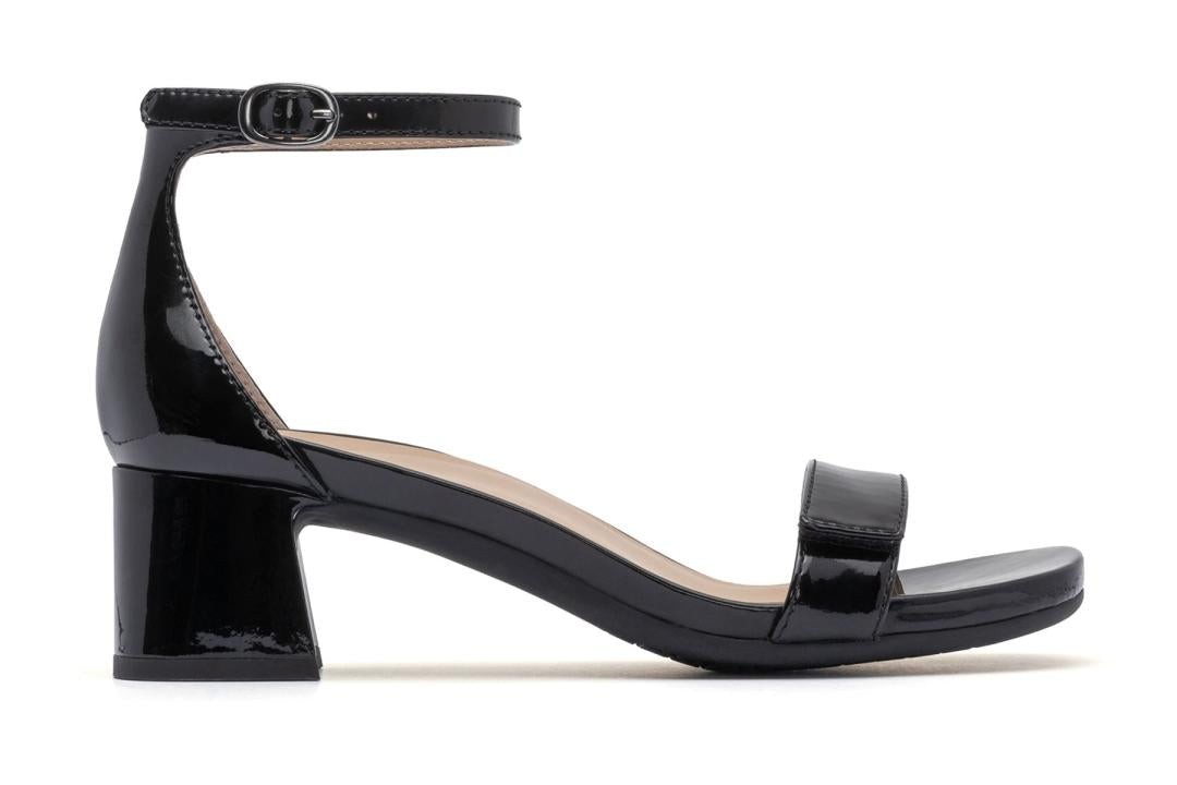 Avenue Strap Black Patent | Women ABEO Footwear Dress