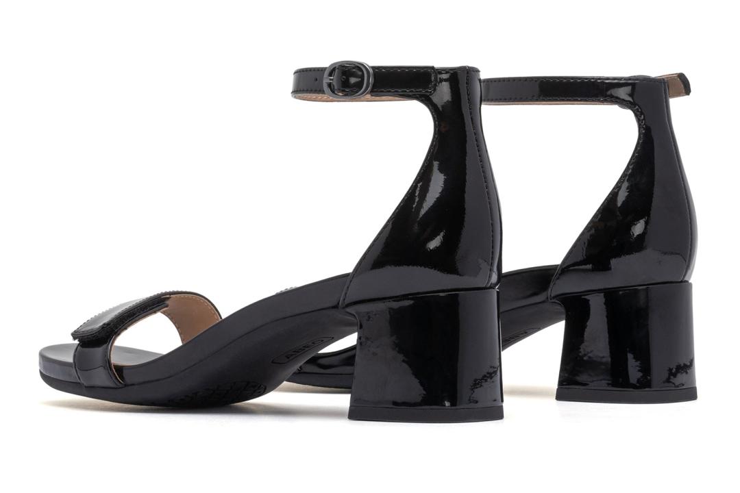 Avenue Strap Black Patent | Women ABEO Footwear Dress