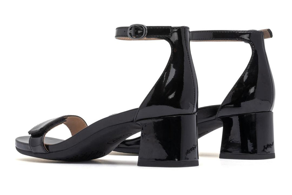 Avenue Strap Black Patent | Women ABEO Footwear Dress