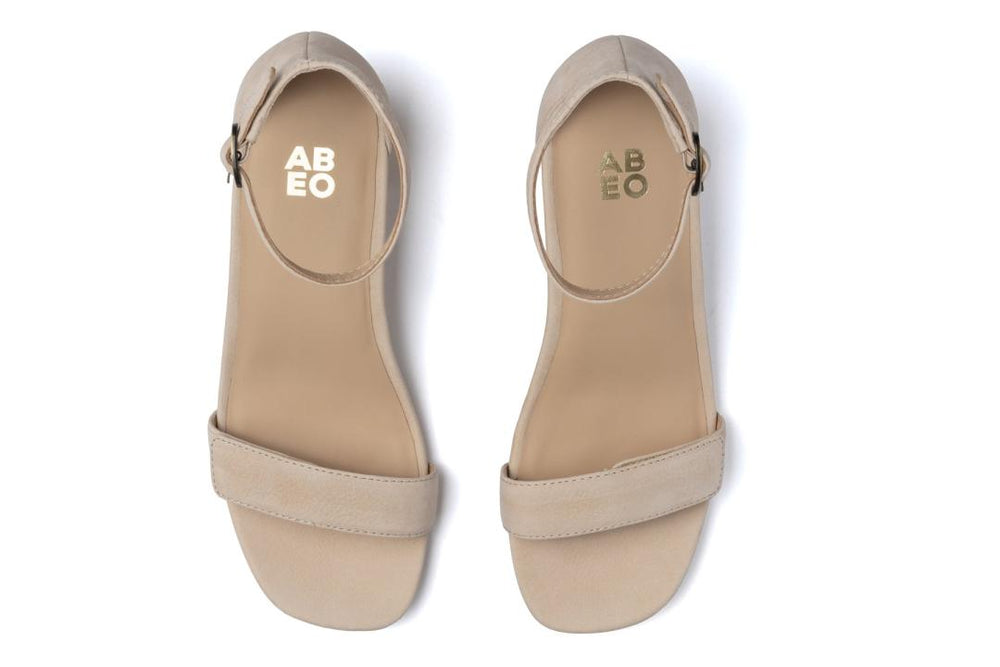 Avenue Strap Cuban Sand Leather | Women ABEO Footwear Dress
