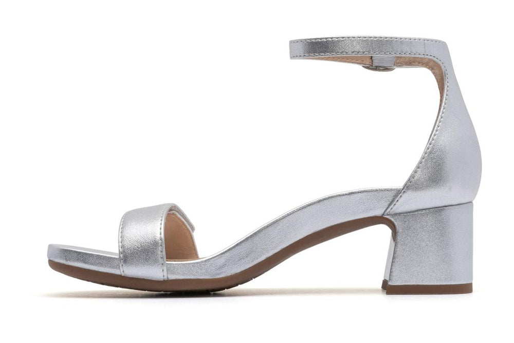 Avenue Strap Silver Leather | Women ABEO Footwear Dress
