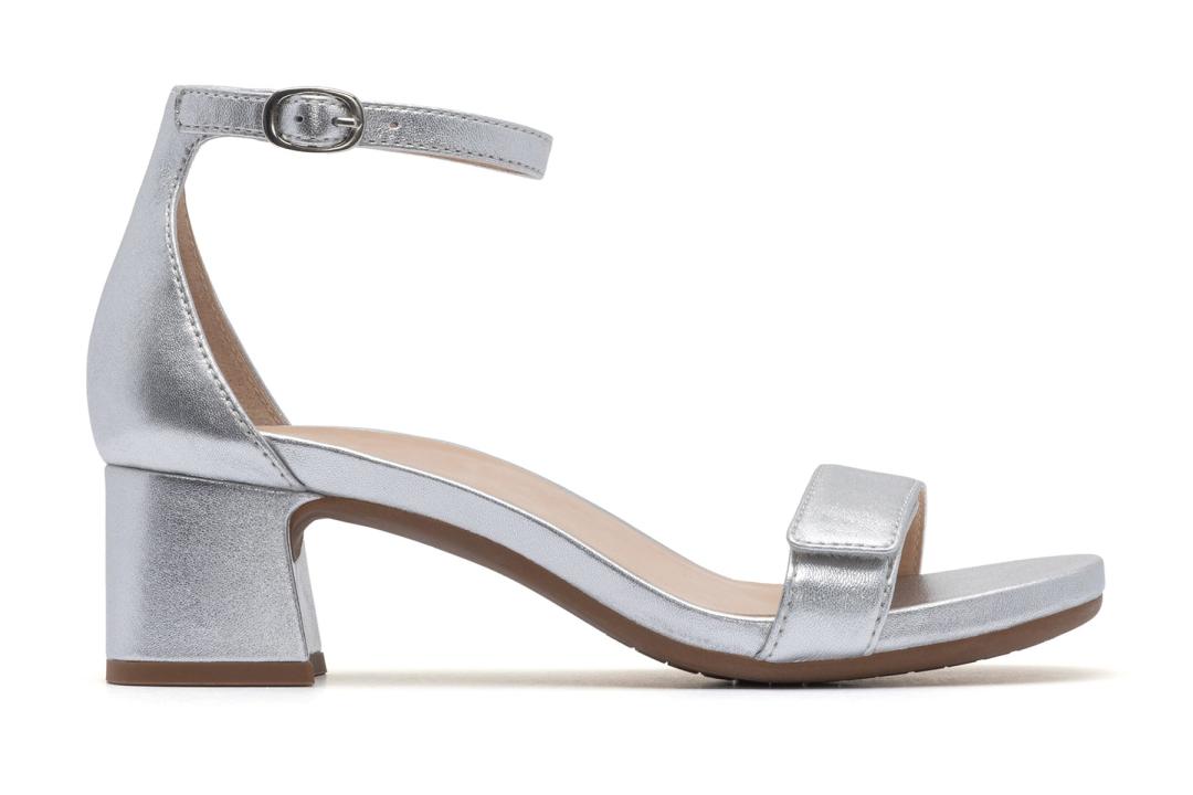 Avenue Strap Silver Leather | Women ABEO Footwear Dress