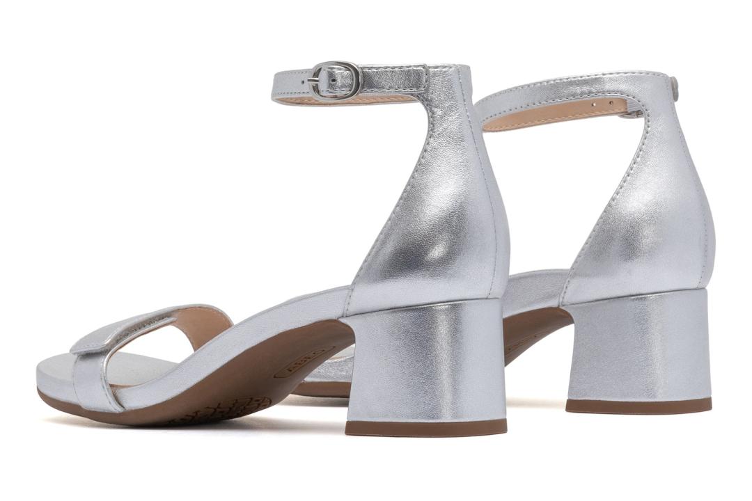 Avenue Strap Silver Leather | Women ABEO Footwear Dress