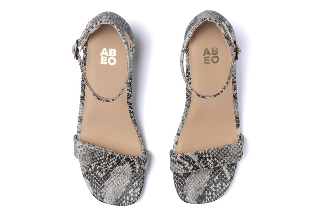 Avenue Strap Snake Print Leather | Women ABEO Footwear Dress