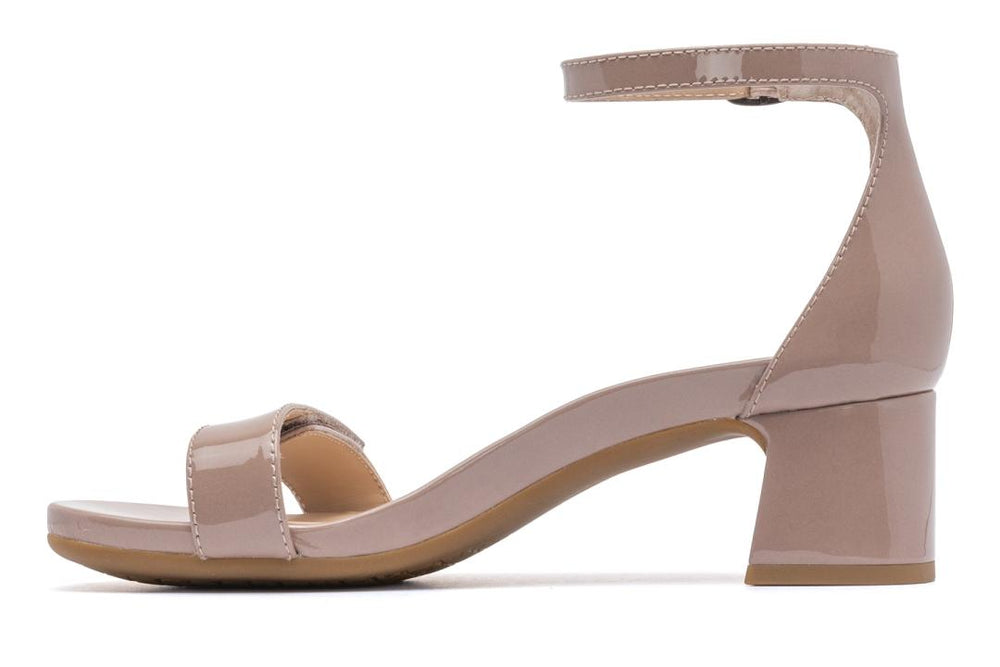 Avenue Strap Tan Patent | Women ABEO Footwear Dress
