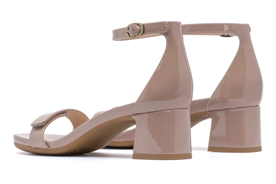 Avenue Strap Tan Patent | Women ABEO Footwear Dress