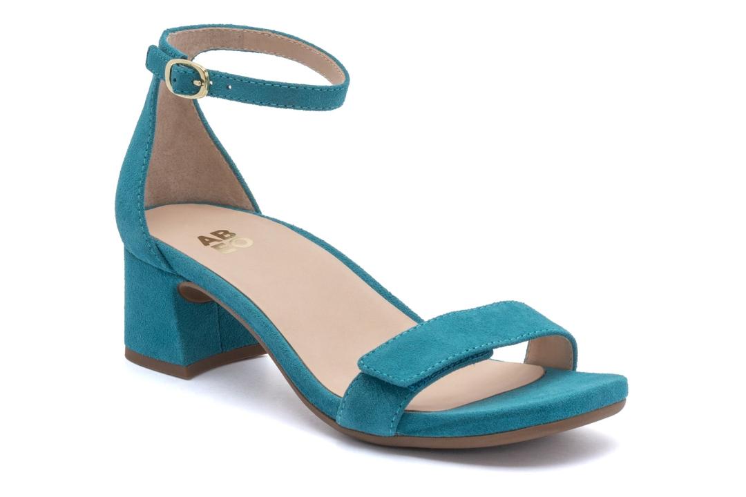 Avenue Strap Teal Suede | Women ABEO Footwear Sandals