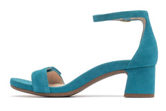 Avenue Strap Teal Suede | Women ABEO Footwear Sandals