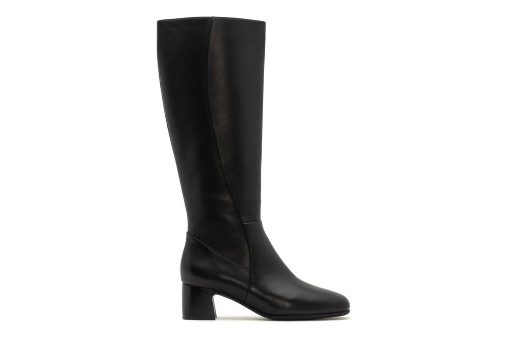 Avenue Tall Black Nappa | Women ABEO Footwear Boots