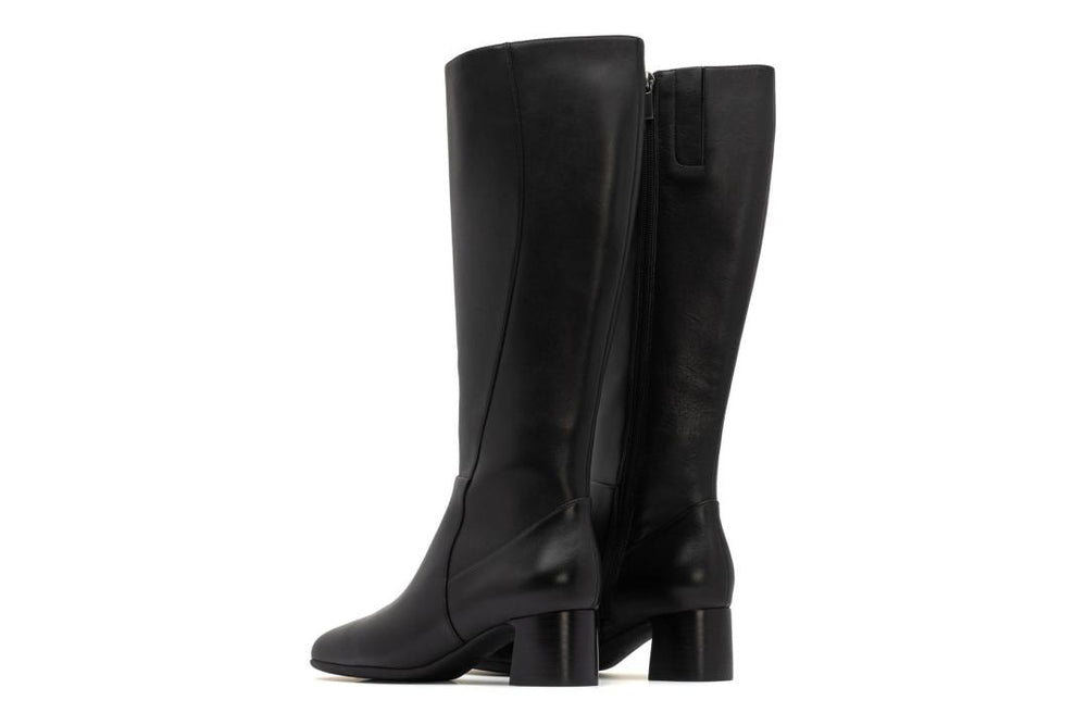 Avenue Tall Black Nappa | Women ABEO Footwear Boots
