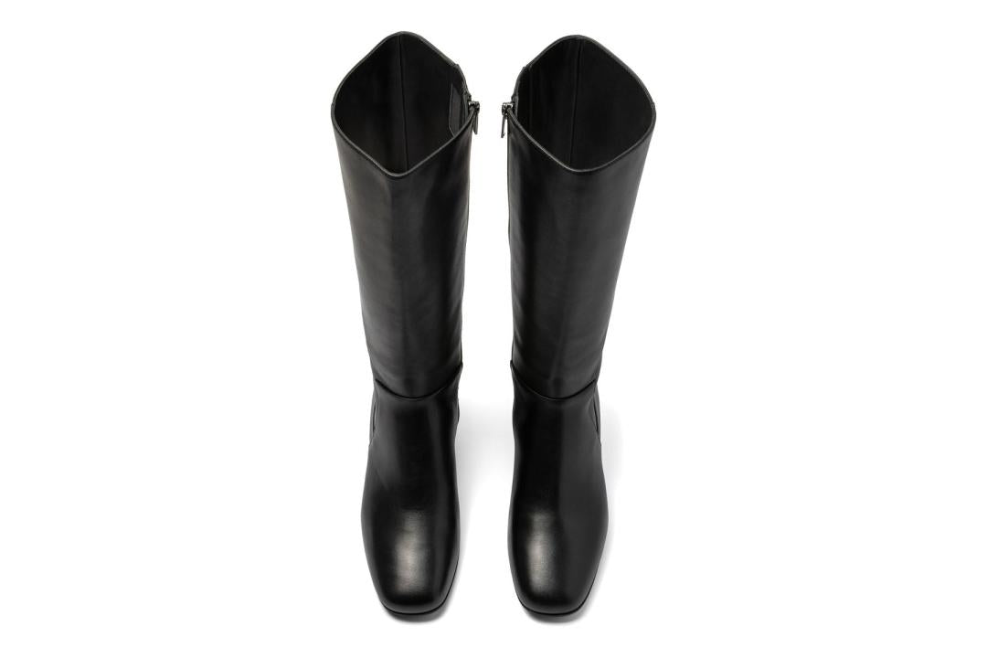 Avenue Tall Black Nappa | Women ABEO Footwear Boots