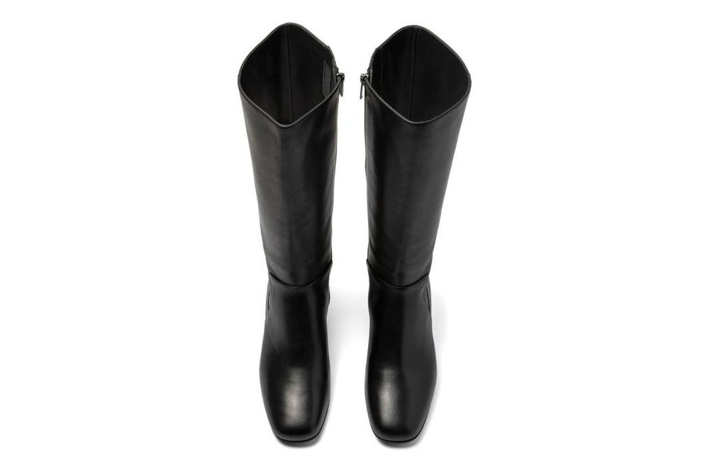 Avenue Tall Black Nappa | Women ABEO Footwear Boots