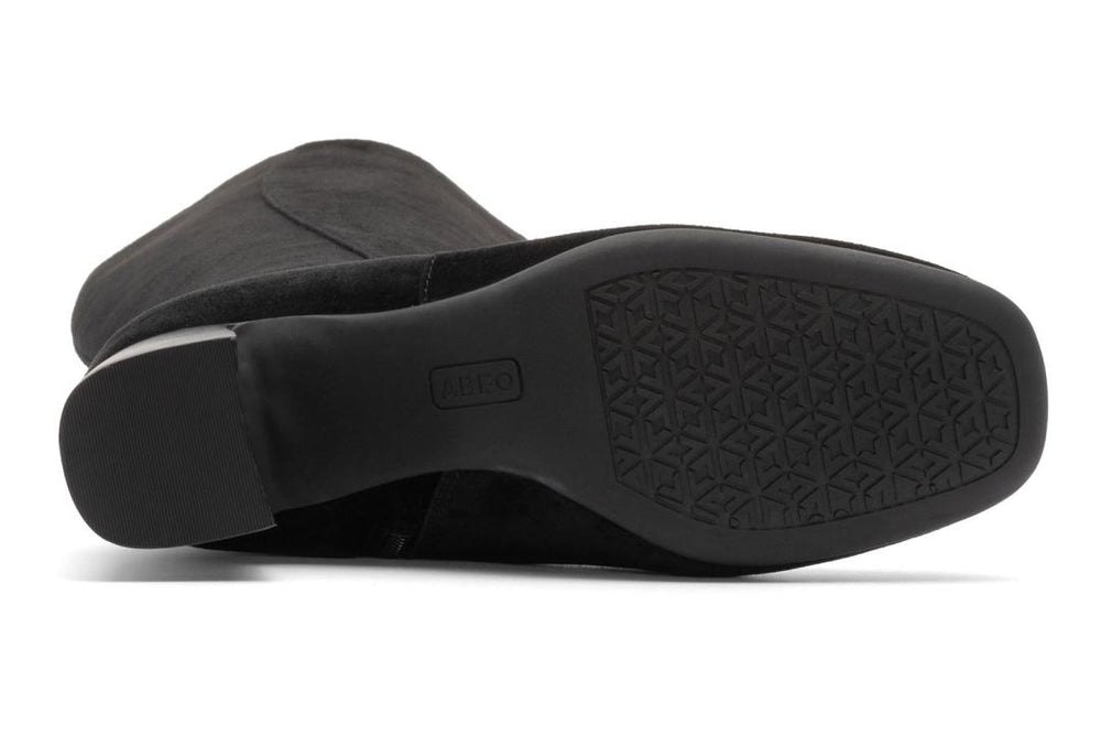 Avenue Tall Black Suede | Women ABEO Footwear Boots