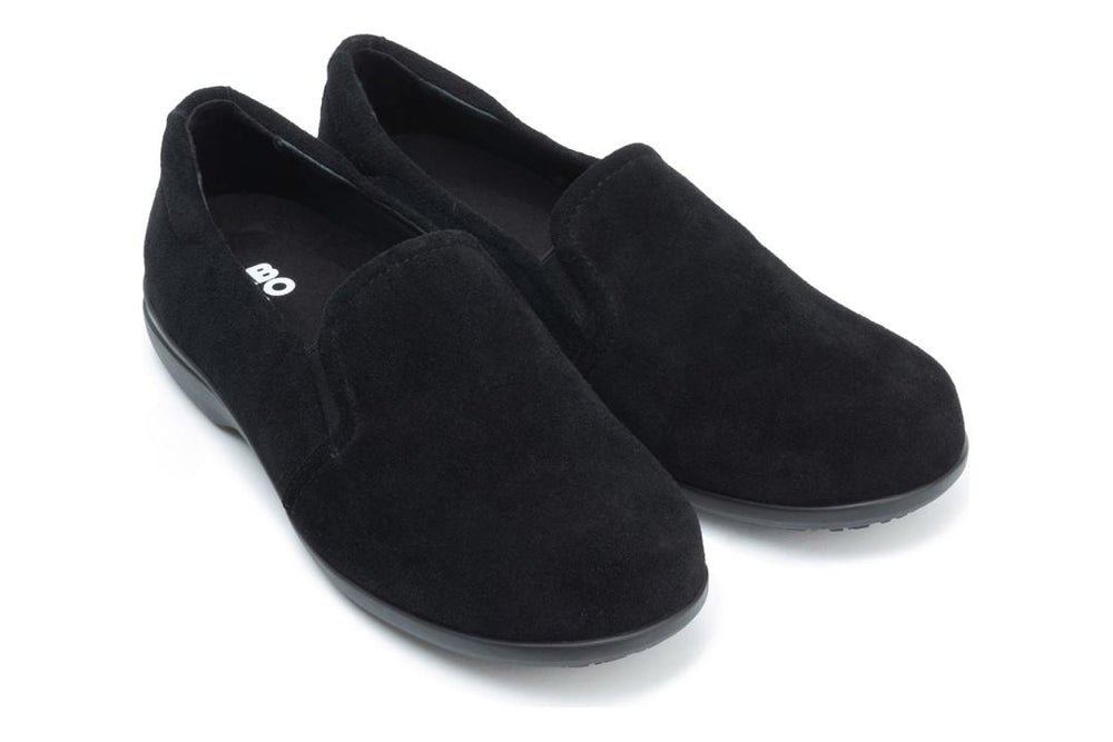Ayka Black Suede | Women ABEO Footwear Dress