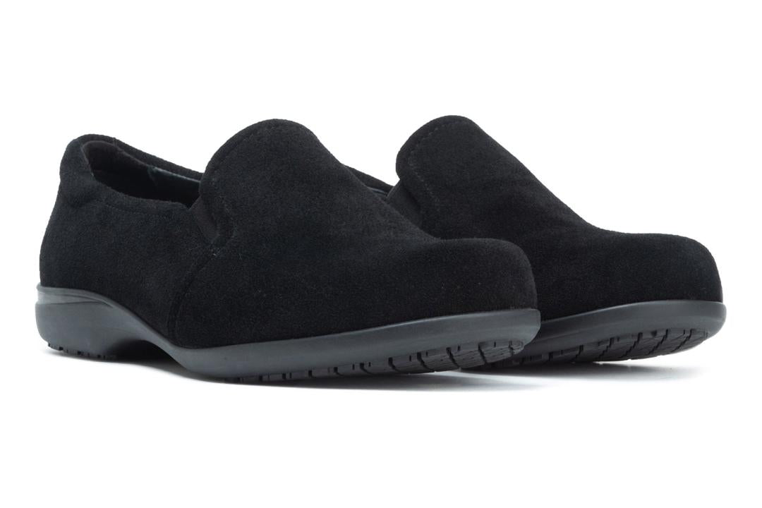 Ayka Black Suede | Women ABEO Footwear Dress