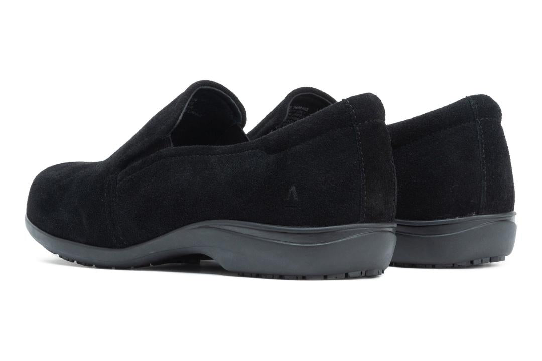 Ayka Black Suede | Women ABEO Footwear Dress