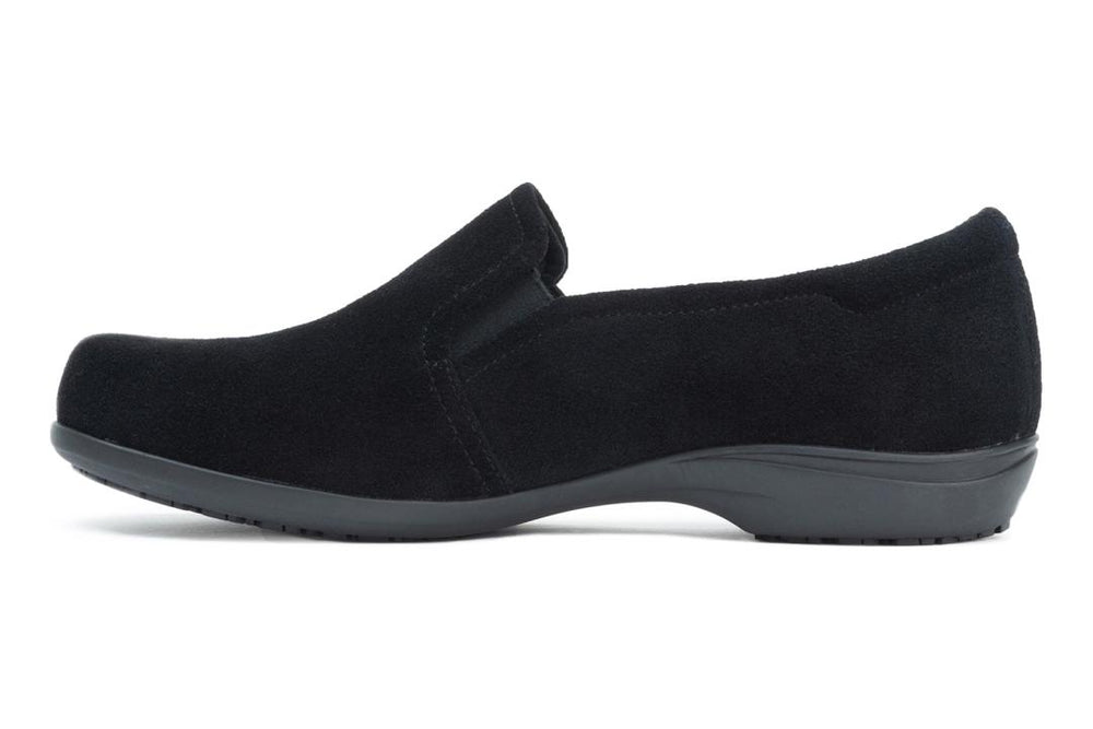 Ayka Black Suede | Women ABEO Footwear Dress