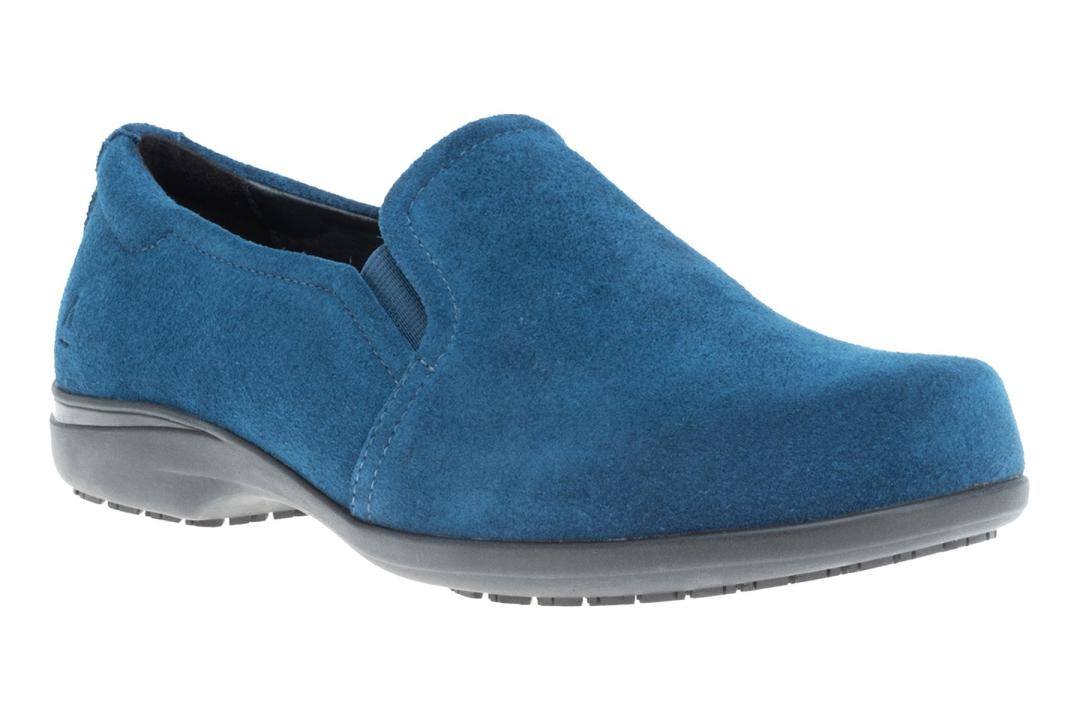 Ayka Navy Suede | Women ABEO Footwear Dress
