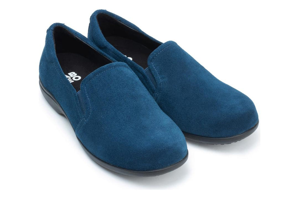 Ayka Navy Suede | Women ABEO Footwear Dress