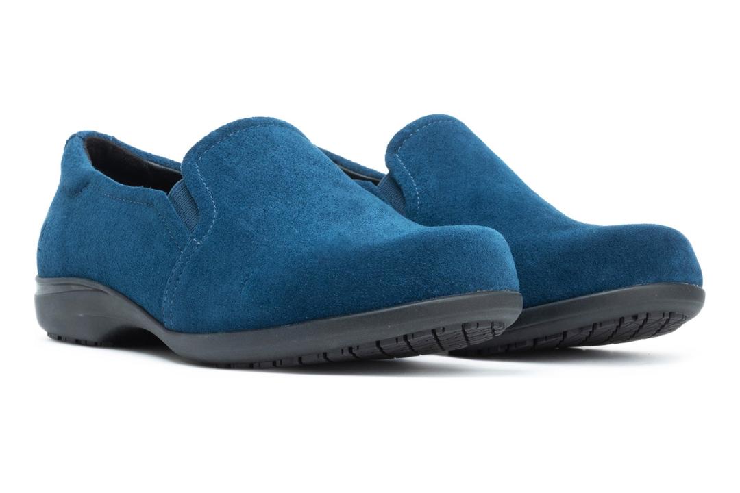 Ayka Navy Suede | Women ABEO Footwear Dress