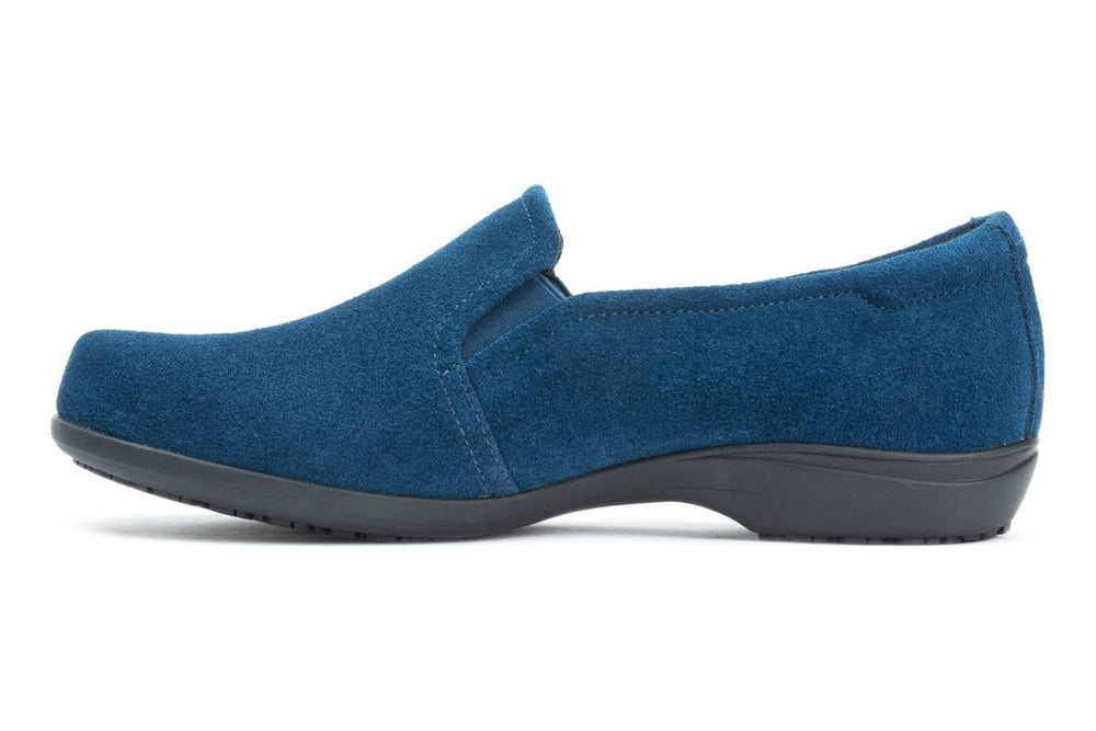 Ayka Navy Suede | Women ABEO Footwear Dress