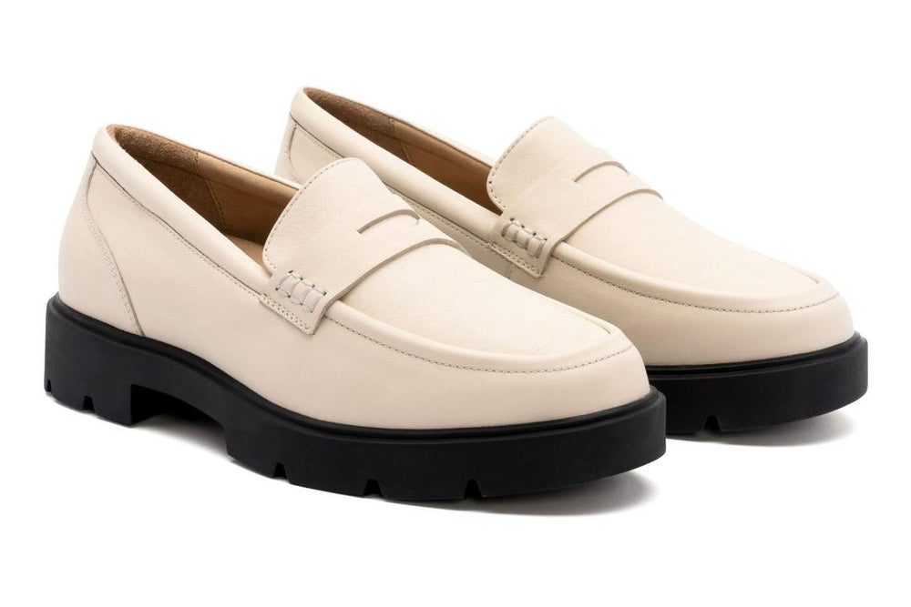 Boulevard Loafer Off White | Women ABEO Footwear Dress