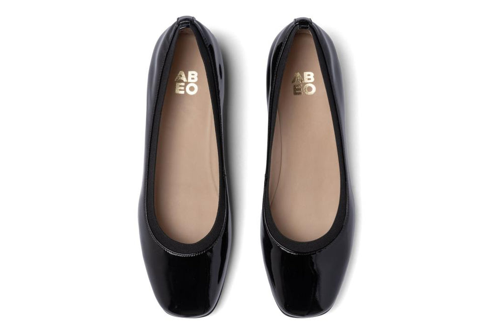Cadence Ballet Black Patent | Women ABEO Footwear Dress