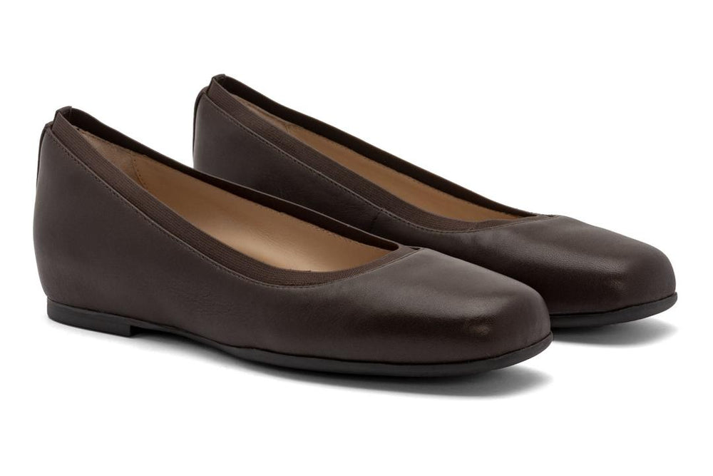 Cadence Ballet Dark Brown | Women ABEO Footwear Dress