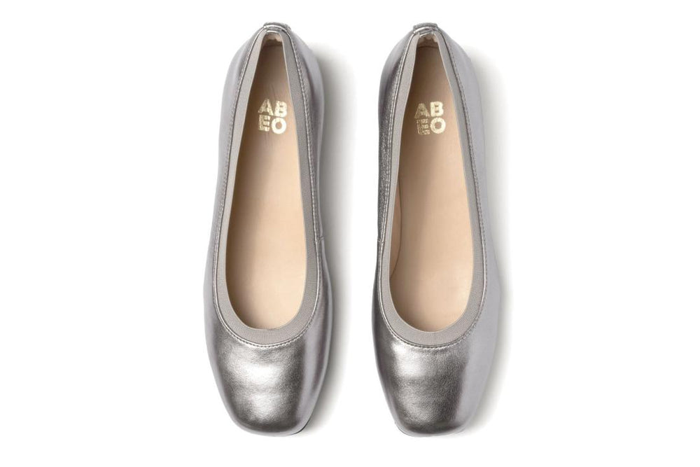 Cadence Ballet Dark Silver | Women ABEO Footwear Dress