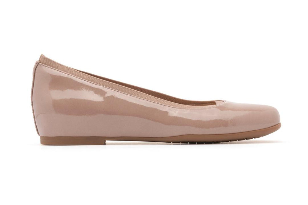 Cadence Ballet Tan Pat | Women ABEO Footwear Dress