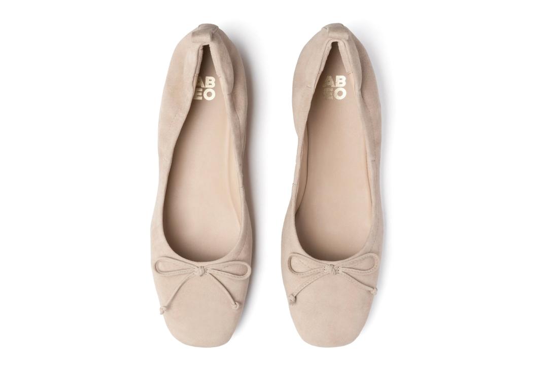 Cadence Bow Cuban Sand Suede | Women ABEO Footwear Dress