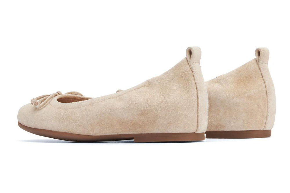 Cadence Bow Cuban Sand Suede | Women ABEO Footwear Dress