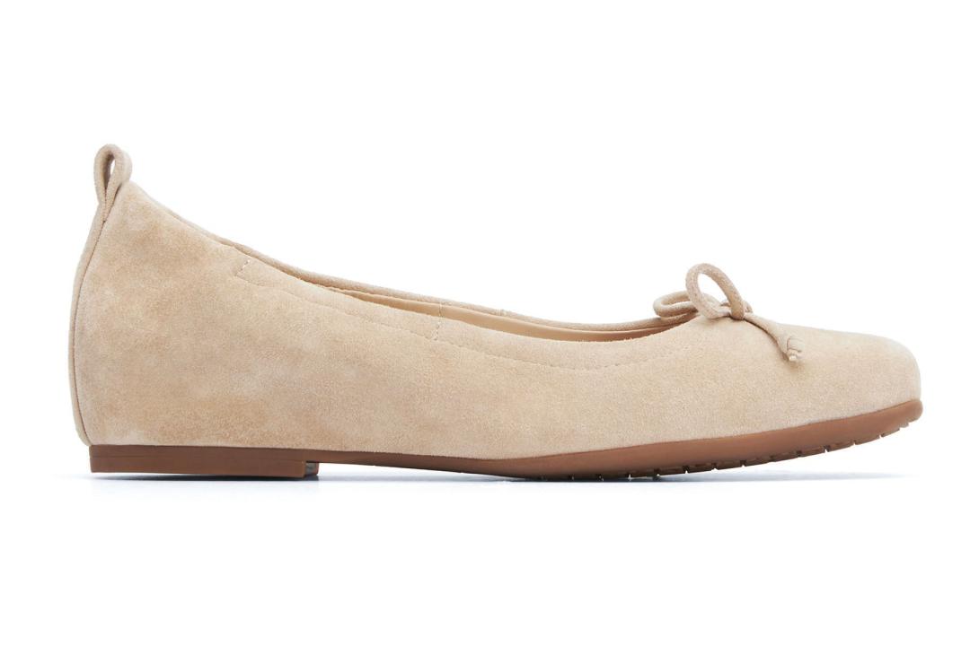 Cadence Bow Cuban Sand Suede | Women ABEO Footwear Dress