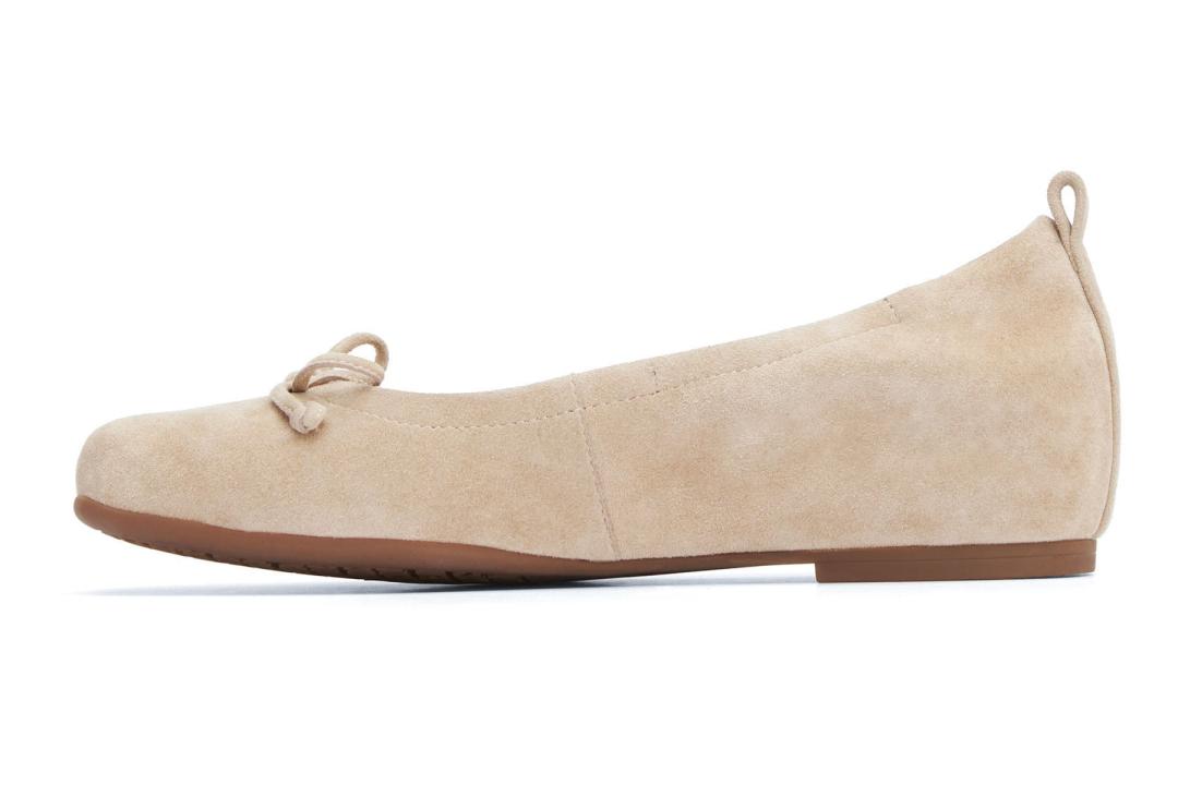 Cadence Bow Cuban Sand Suede | Women ABEO Footwear Dress