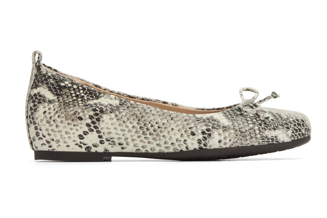 Cadence Bow Snake Print Leather | Women ABEO Footwear Dress