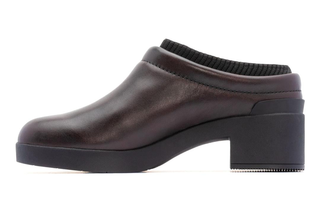 Capital Clog Burgundy | Women ABEO Footwear Clogs