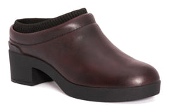 Capital Clog Burgundy | Women ABEO Footwear Clogs
