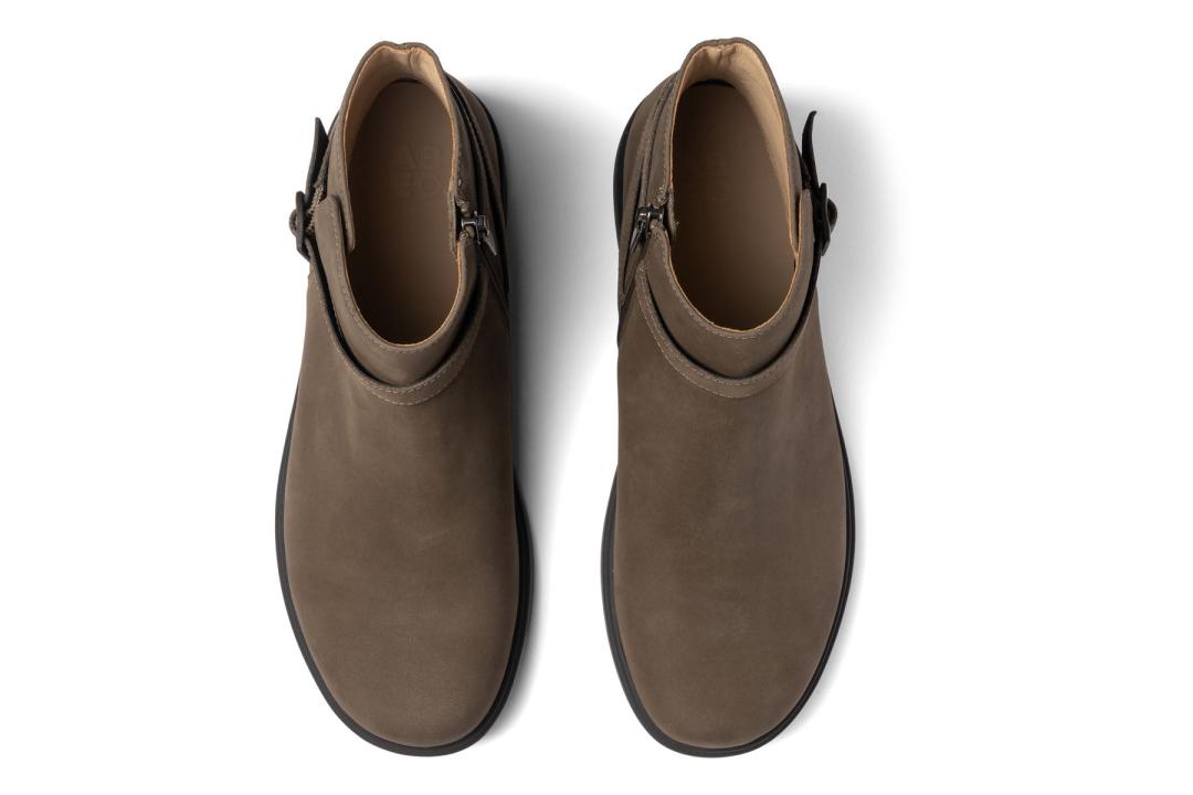 Compass Buckle Olive Nubuck | Women ABEO Footwear Boots