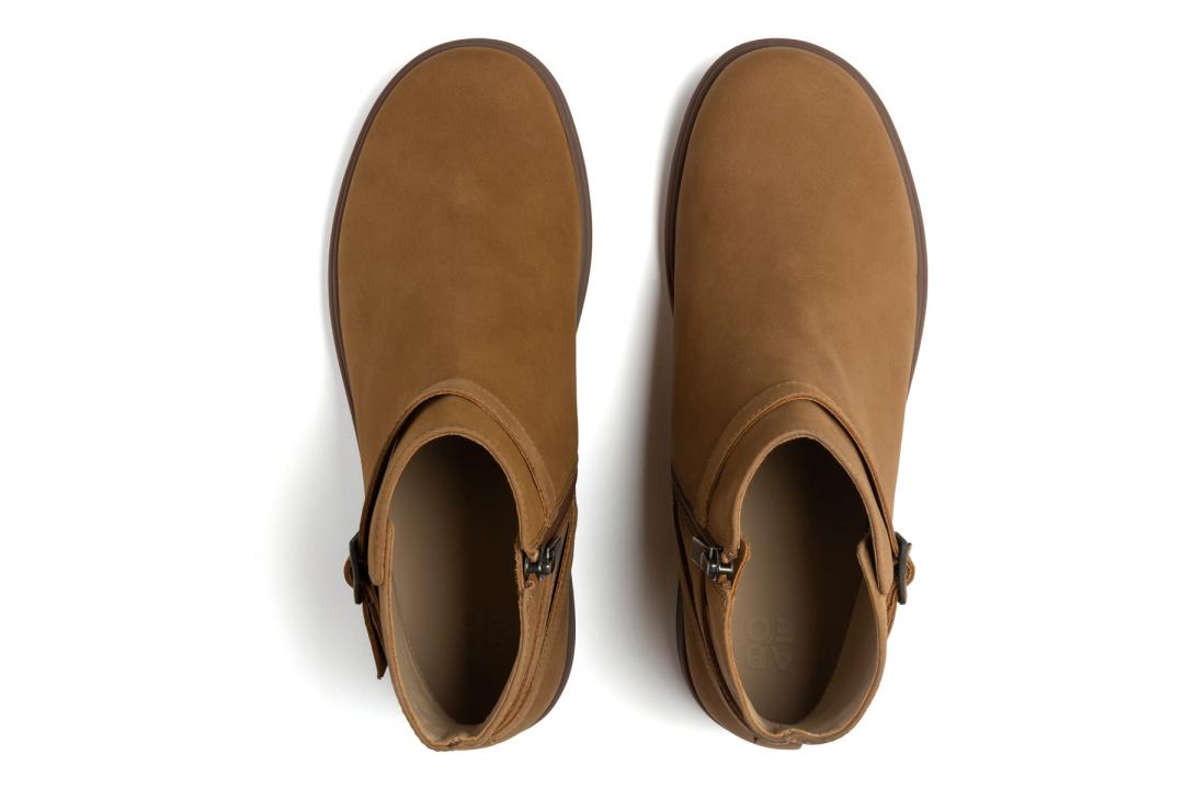 Compass Buckle Tan Nubuck | Women ABEO Footwear Boots