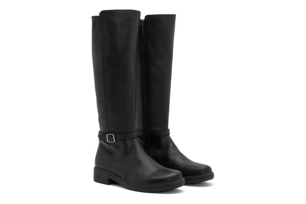 Compass Tall Black | Women ABEO Footwear Boots