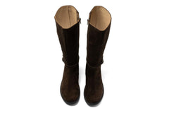 Compass Tall Dark Brown | Women ABEO Footwear Boots