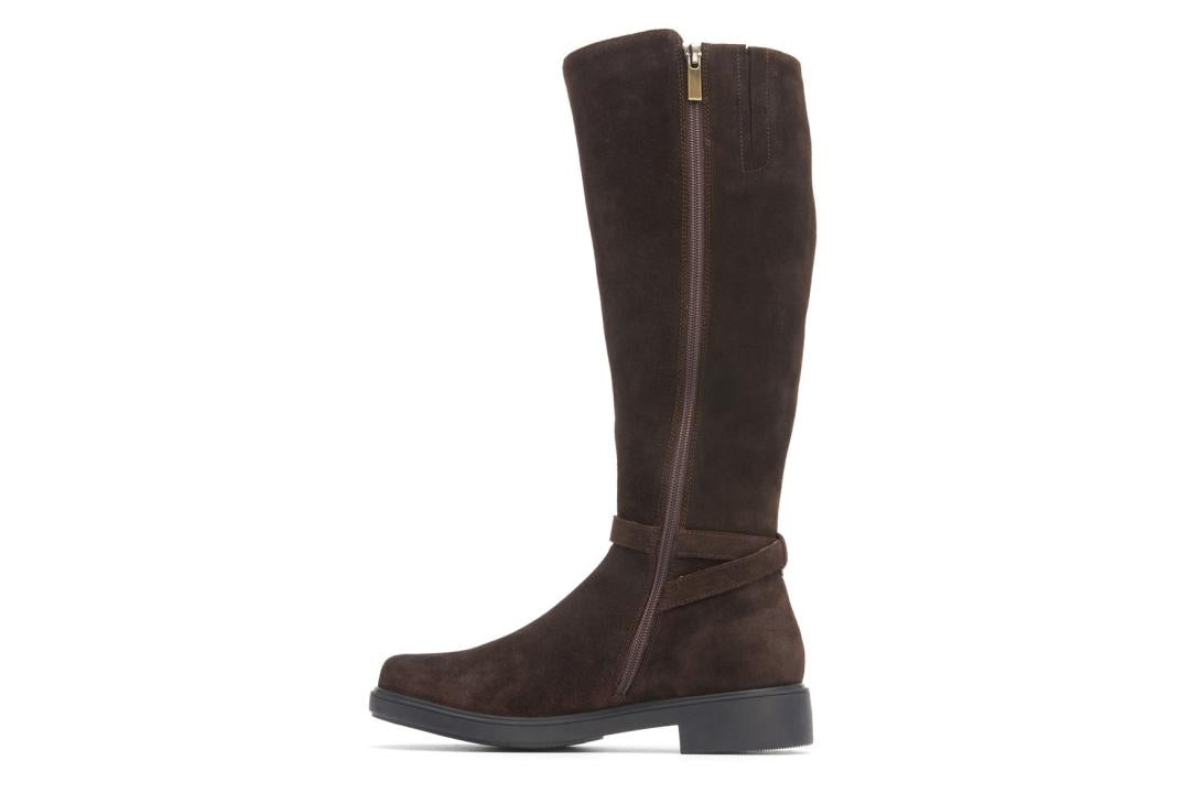 Compass Tall Dark Brown | Women ABEO Footwear Boots