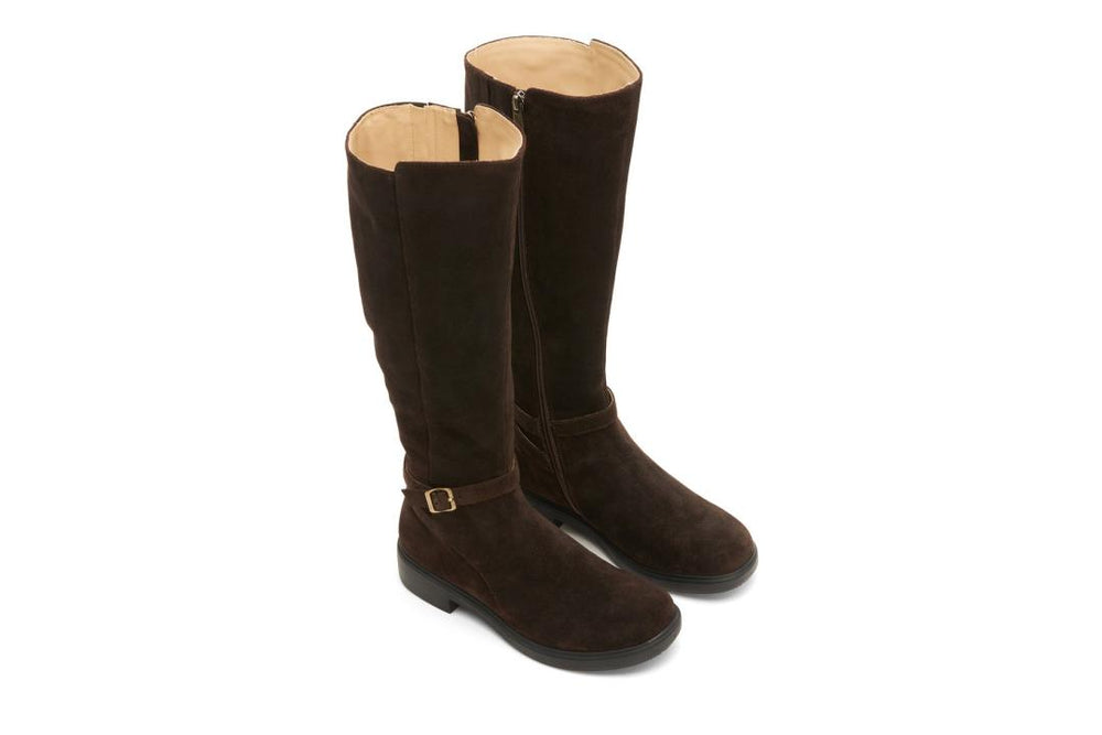 Compass Tall Dark Brown | Women ABEO Footwear Boots