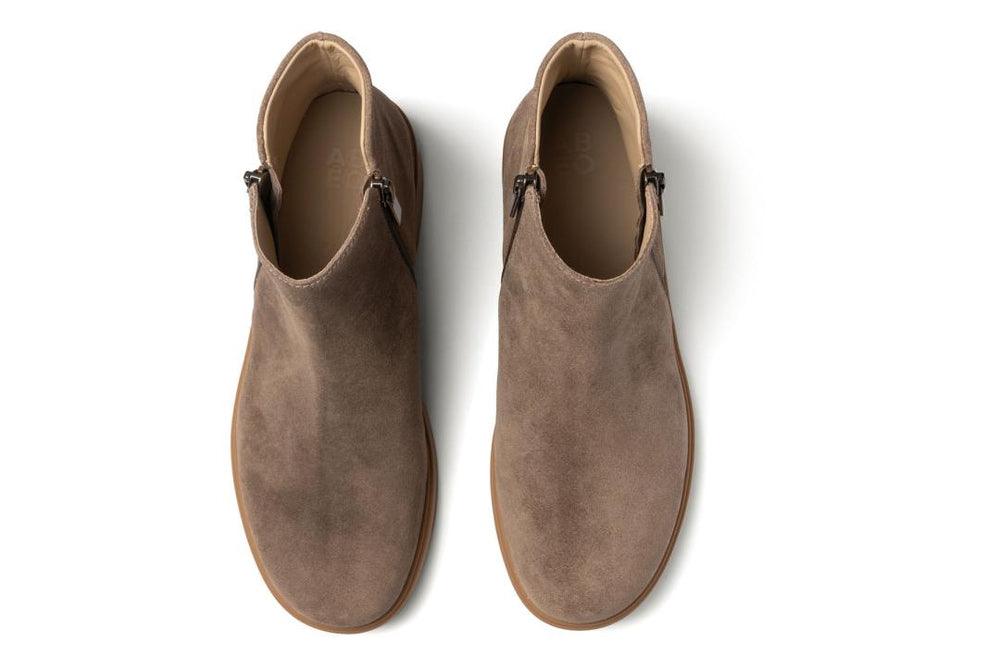 Compass Zip Dark Taupe | Women ABEO Footwear Boots