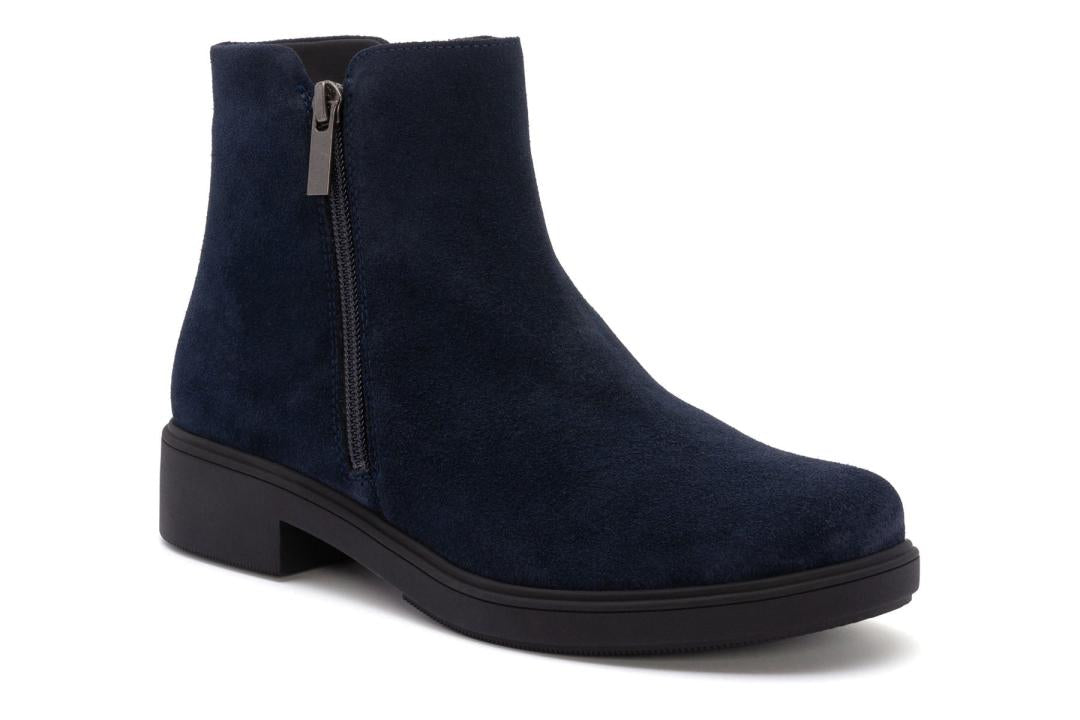 Compass Zip Navy | Women ABEO Footwear Boots