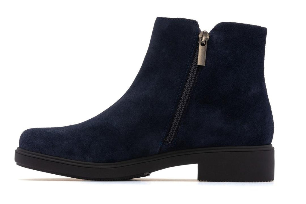 Compass Zip Navy | Women ABEO Footwear Boots