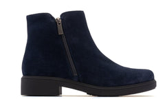 Compass Zip Navy | Women ABEO Footwear Boots