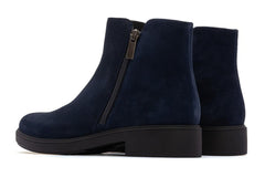 Compass Zip Navy | Women ABEO Footwear Boots
