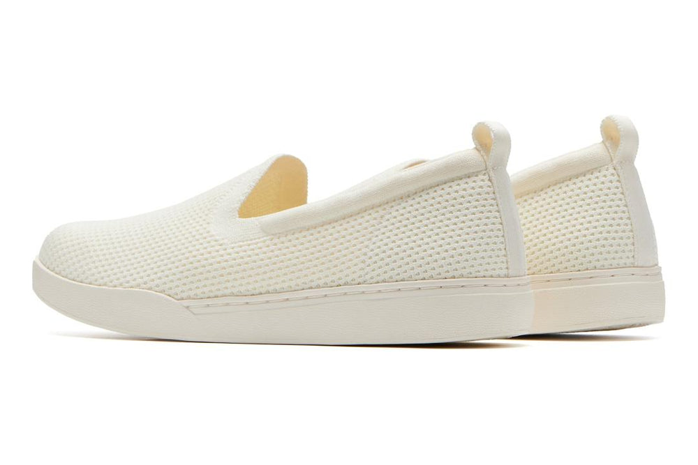 Encore Knit Slip On Coconut | Women ABEO Footwear Casual Shoes