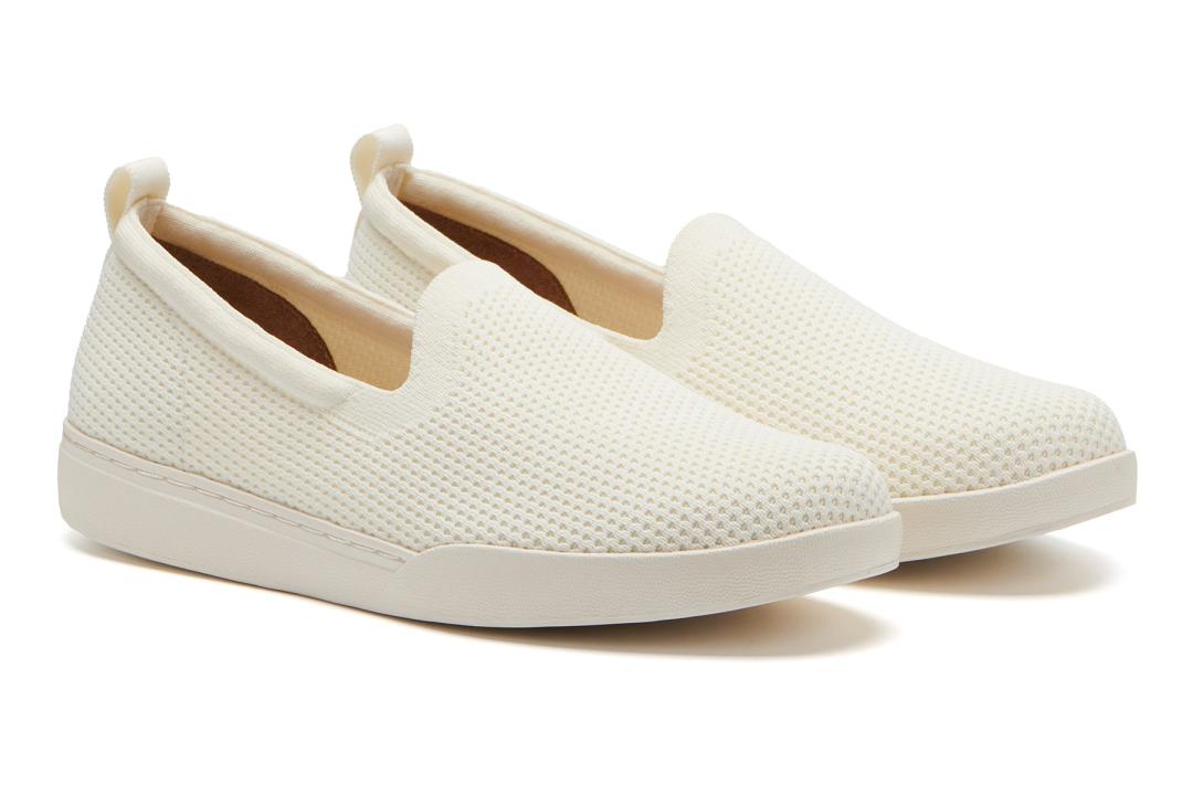 Encore Knit Slip On Coconut | Women ABEO Footwear Casual Shoes